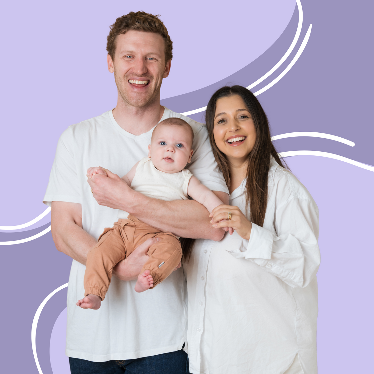 Parent on a Zoom consultation with a SleepBaker sleep consultant