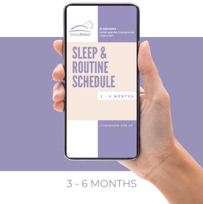 SleepBaker sleep guide for 3 to 6 month olds, digital download